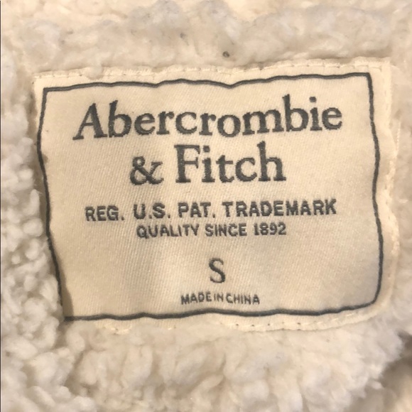 Abercrombie & Fitch Sherpa Cardigan - Picture 6 of 6